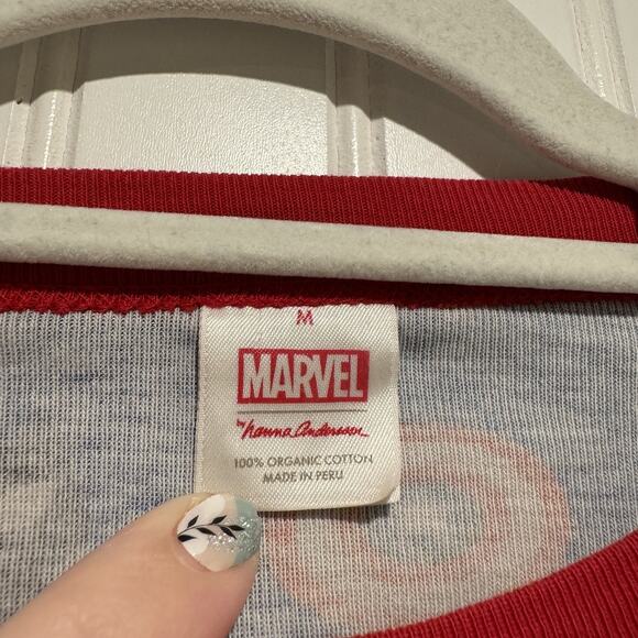 Hanna Andersson Marvel Avengers Pajama Set Womens Medium - Picture 4 of 9